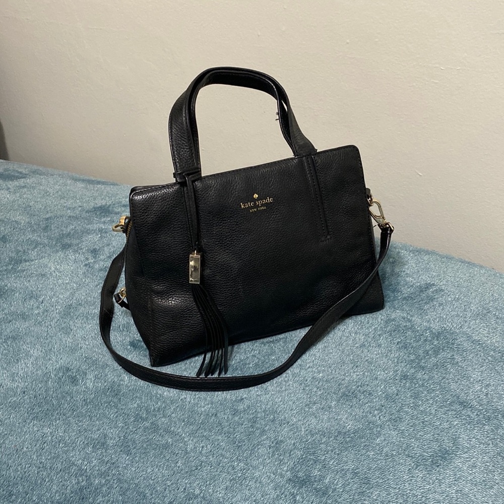 Kate Spade Black Leather Purse